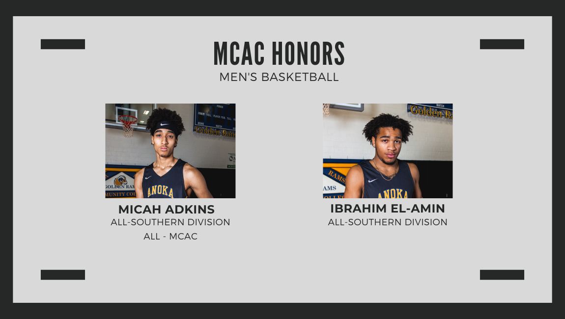 Adkins, El-Amin Earn MCAC Honors