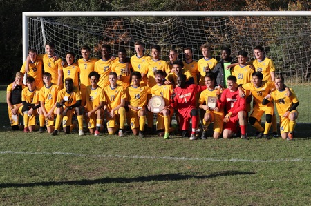 Men's Soccer Wins Region Title; Monaighan Named Player of the Year